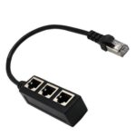 RJ45 1 to 3 Port Ethernet LAN Network Cable Splitter 3Ways Extender