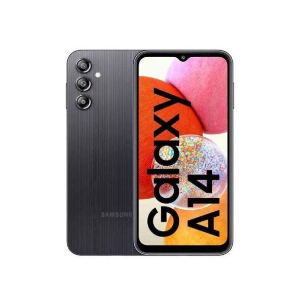 Samsung Galaxy A14, 6.6", 4GB + 128GB, 50MP, Dual SIM, 5000mAh, Black