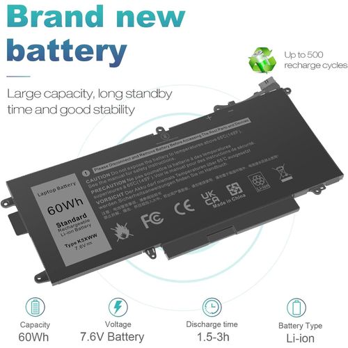K5XWW Laptop Battery