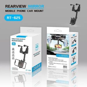 Universal Stable 360° Rearview Mirror Phone Holder – RT-625