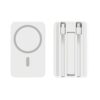 10000mAh Built-in Cable Bracket Magnetic Suction Portable Wireless Power Bank