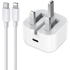 25W iPhone Fast Charger – White