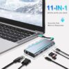 2 (10) - Copy 11-in-1 Type-C Hub – USB-C Adapter with 4K HDMI, VGA, PD, and Ethernet