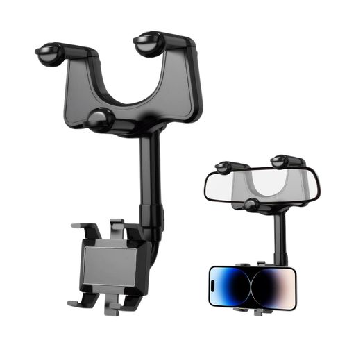 Universal Stable 360° Rearview Mirror Phone Holder – RT-625