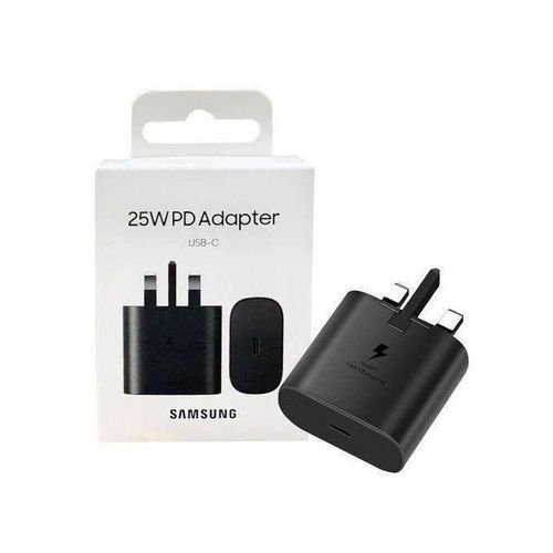 Samsung Original 25W PD Fast Charger Adapter (UK 3-pin).